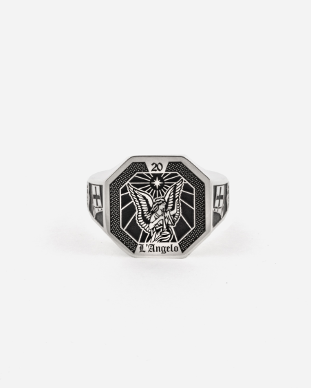 JUDGEMENT TAROT CARD SIGNET RING