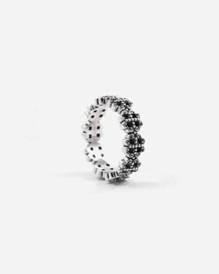 ANILLO ALIANZA MÓDULOS GÓTICOS REAL DE PLATA