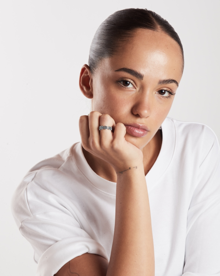 ANILLO ALIANZA MÓDULOS GÓTICOS REAL DE PLATA