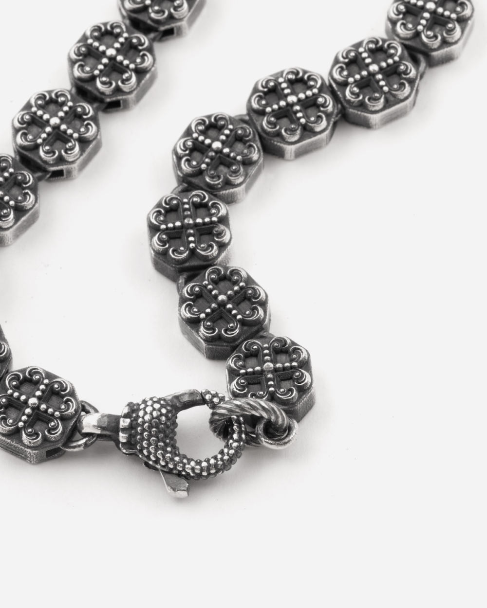 PULSERA MÓDULOS GÓTICOS OCTAGONALES...