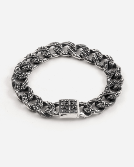BRACELET GOURMETTE AVEC...