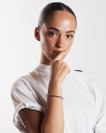 ARMBAND KETTE REIF MIT STEG 2