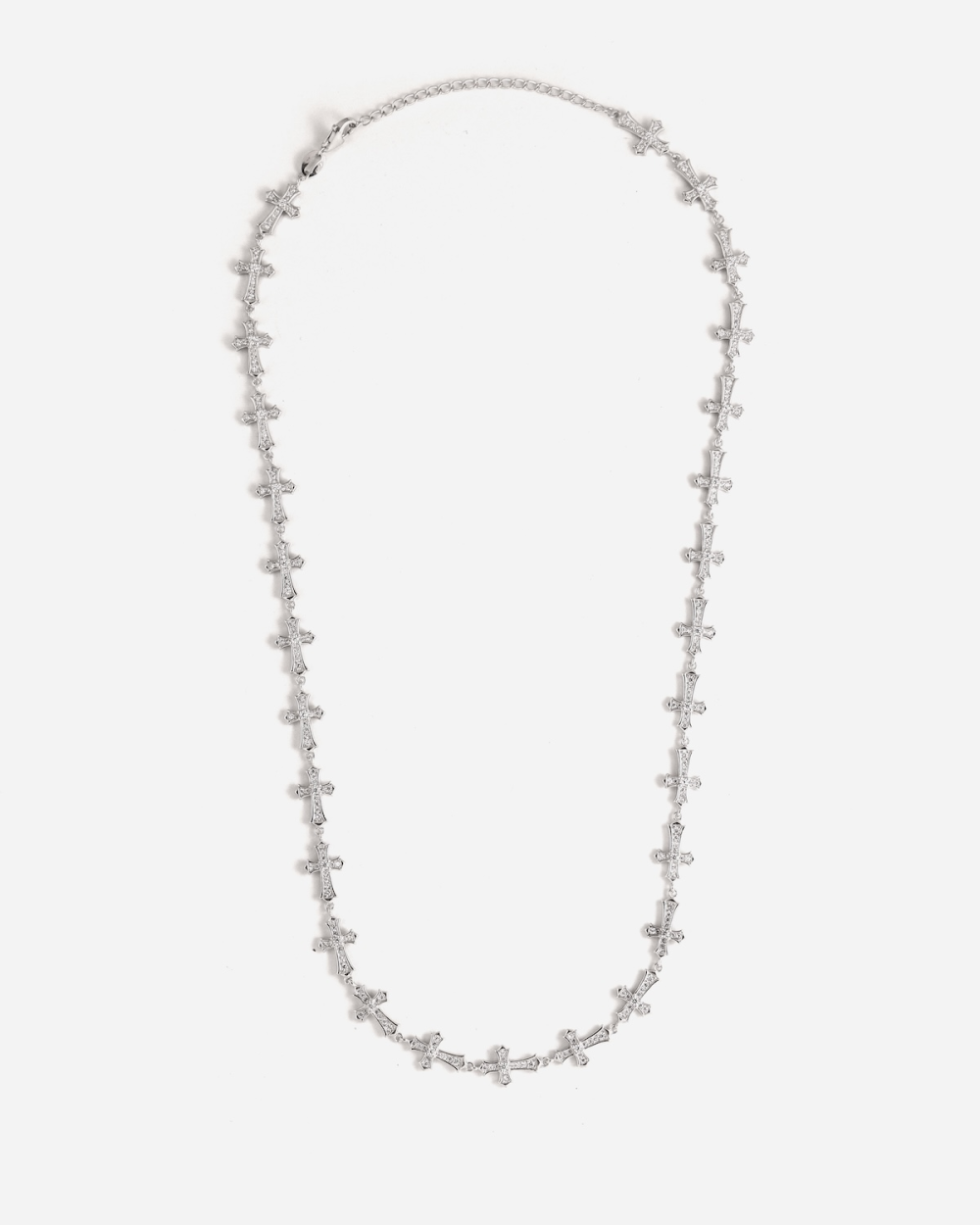 COLLIER CROIX GOTHIQUES EN ARGENT...