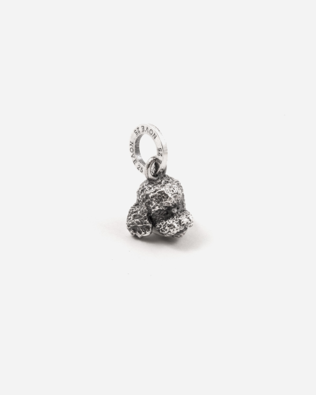 MINI CHARM PENDANT CANICHE EN ARGENT