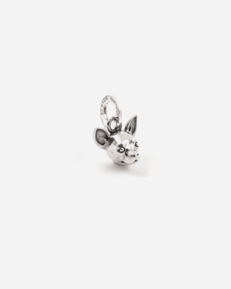 MINI CHARM PENDANT CHIHUAHUA EN ARGENT