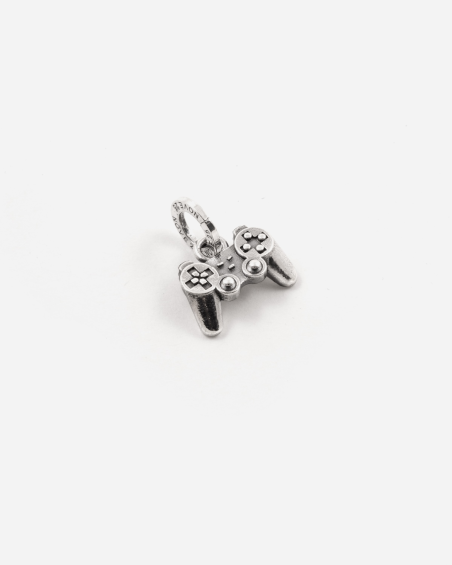 CIONDOLO MINI CHARM JOYSTICK IN ARGENTO
