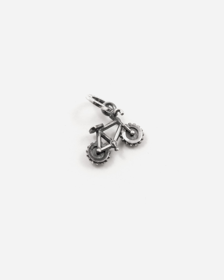 CIONDOLO MINI CHARM BICICLETTA IN ARGENTO