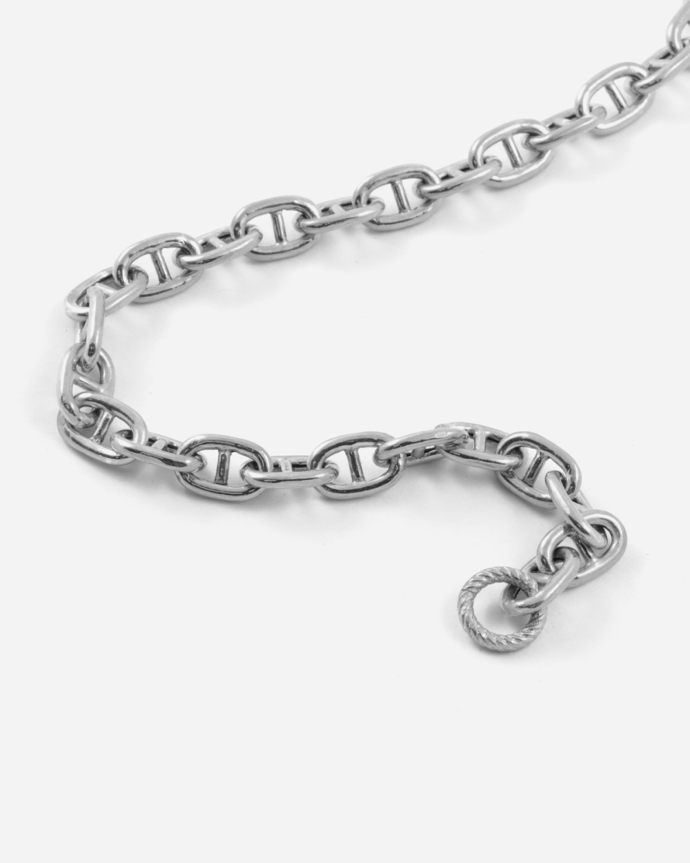 COLLAR CADENA CON PUNTALES DE PLATA...