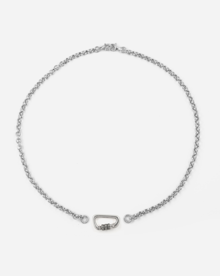 SILVER 400 BERGER NECKLACE WITH CLASP
