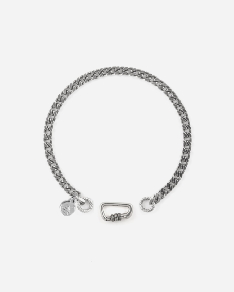 SILVER 120 CURB CHAIN...