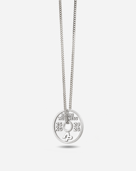 ANDREA PRESTI RIMINI WELLNESS DISC NECKLACE