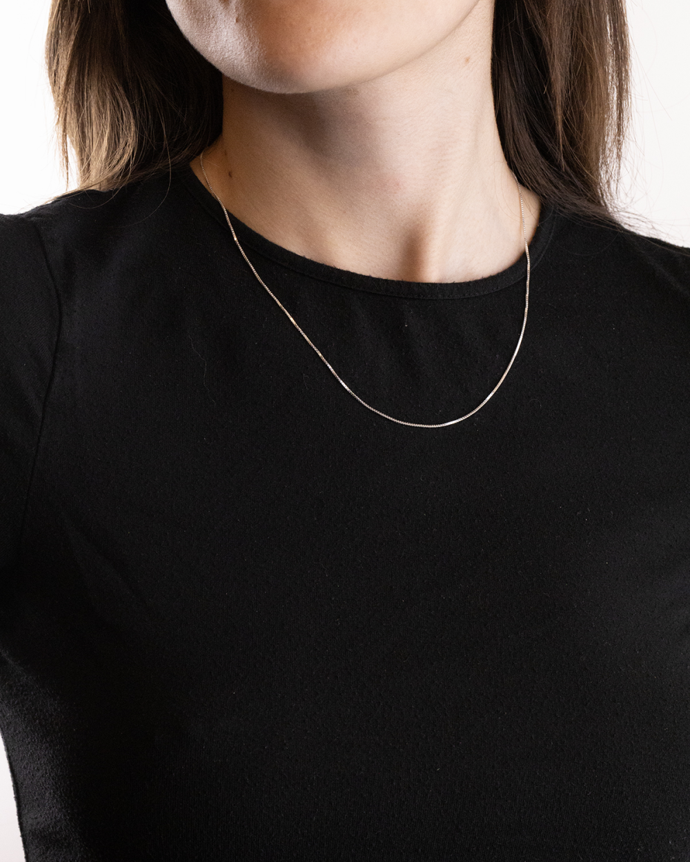 COLLAR MINI CADENA VENECIANA DE PLATA