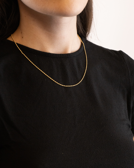 MINI GOLD PLATED ROPE CHAIN... 2