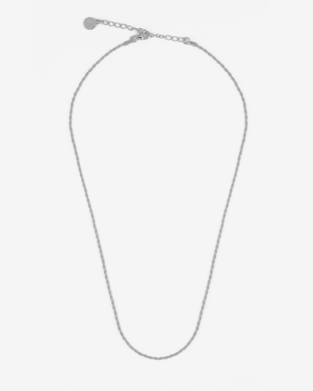 COLLANA MINI CORDA IN ARGENTO
