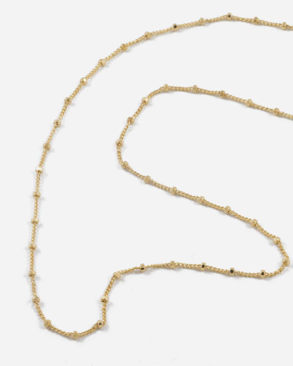 GOLD PLATED CURB CHAIN NECKLACE WITH...