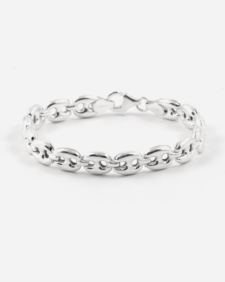 BOLD MARINER-KETTENARMBAND AUS SILBER