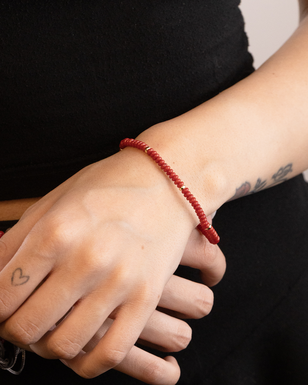 GOLD PLATED EARTH BRACELET