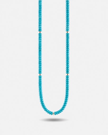 GOLD PLATED SEA NECKLACE