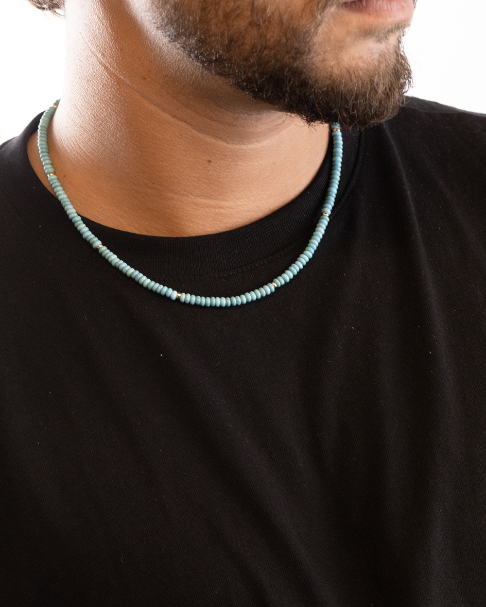 GOLD PLATED SEA NECKLACE
