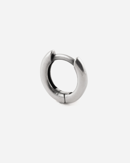 HOOP EARRING WITH SNAP CLOSURE